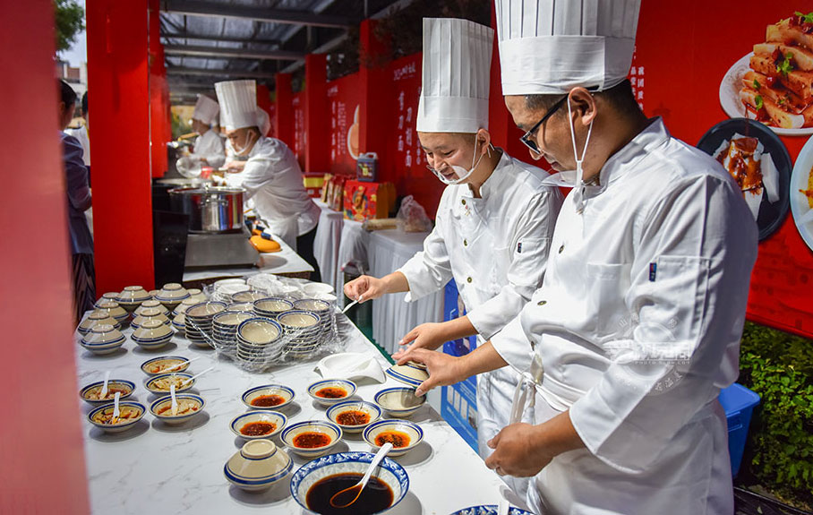 “山西面食”惊艳渤海之滨 