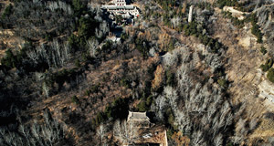 冬季五峰山龙泉寺