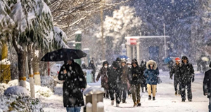 河南部分地区迎来降雪