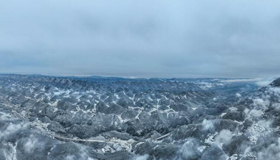 重庆巫溪：雪漫群山