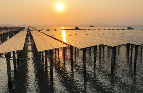 我国高风速海上光伏项目实现容量并网